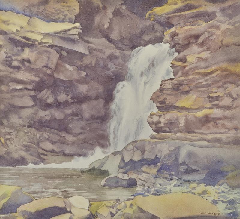 Upper Falls, Johnson's Canyon