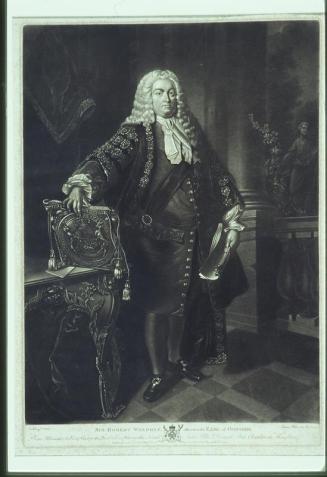 Sir Robert Walpole afterwards Earl of Orford (after Vanloo)