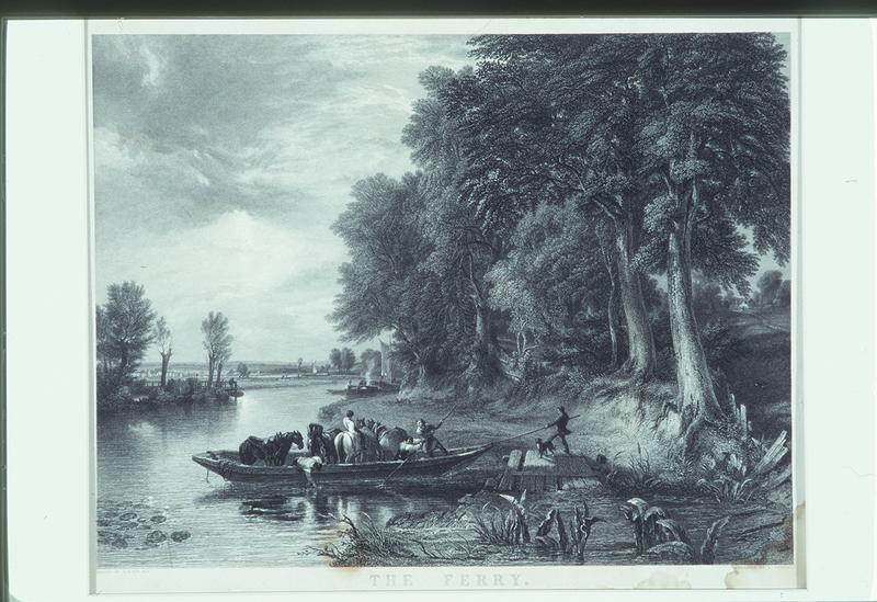 The Ferry (after a painting by F.R. Lee)