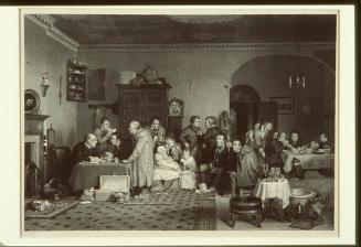 The Rent Day (after Sir David Wilkie)