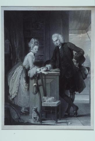 Shopgirl and customer