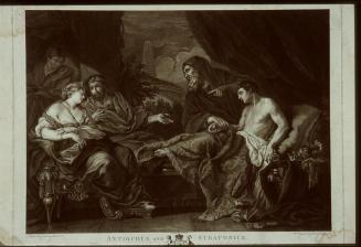 Antiochus and Stratonice (after a painting by Pietro da Cortona)