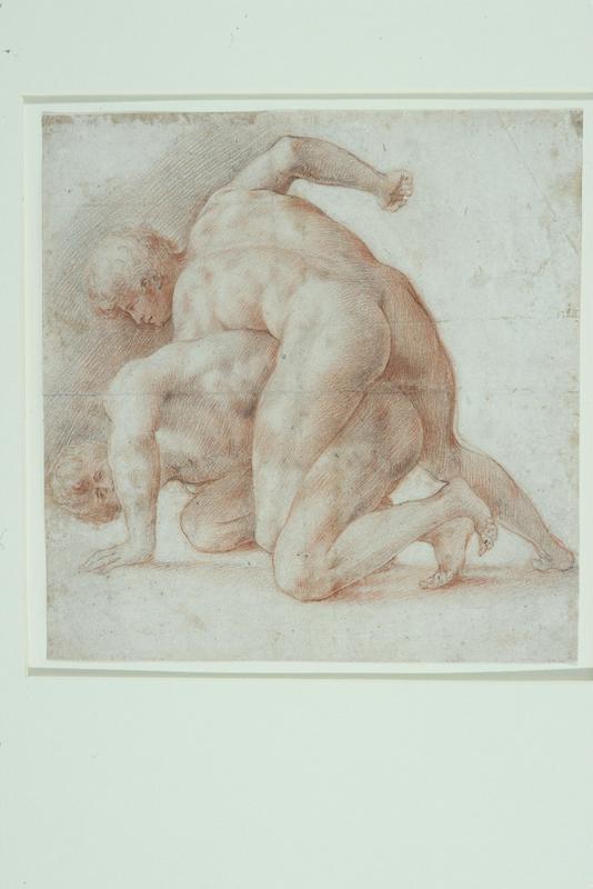 Wrestlers (after the antique)