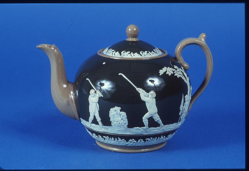 Copeland Spode Golfer's Teapot