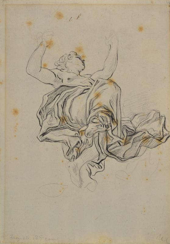 Figure wrapped in cloth