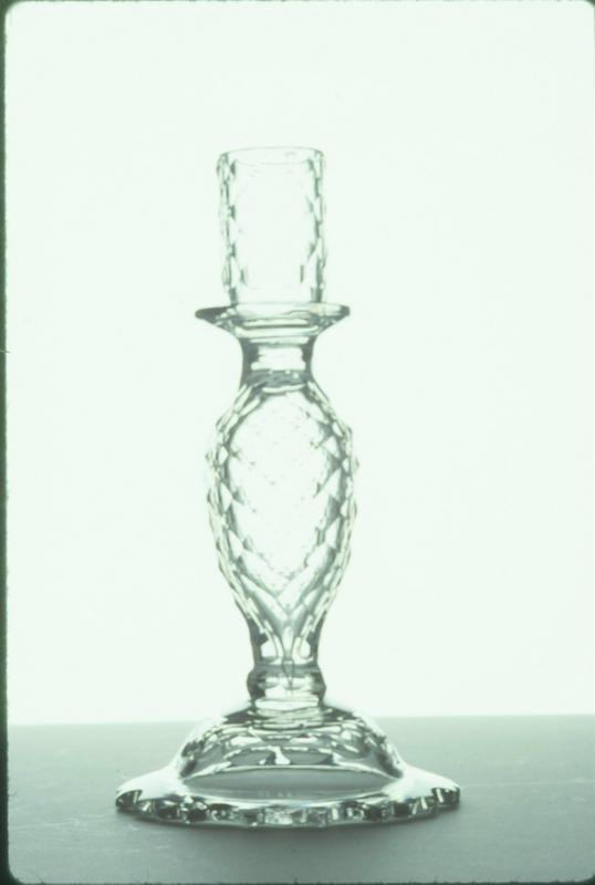 Glass Waterford Candlestick