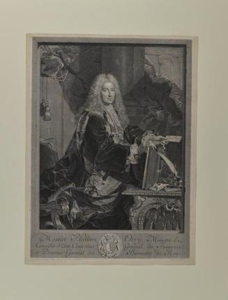 Portrait of Philipert Orry, Comte de Vignory