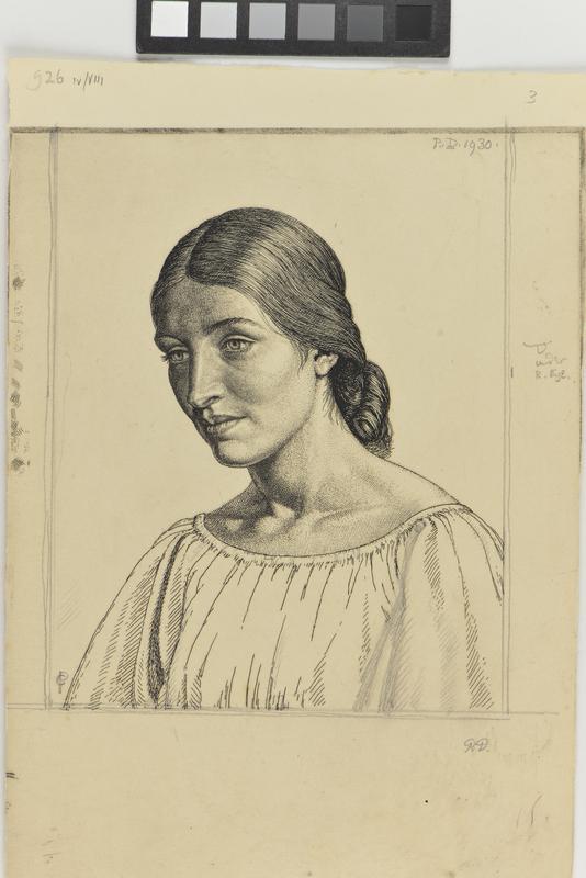 Head of a Young Woman