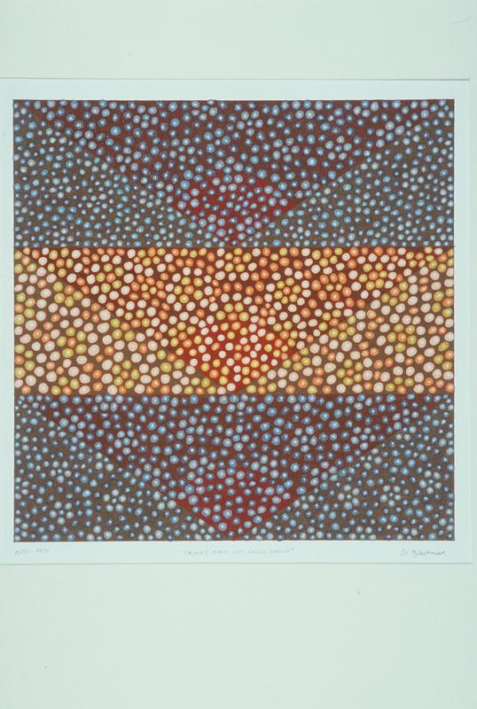 Orange Band with Brown Ground