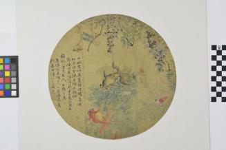 Untitled (Goldfishes and weeds)