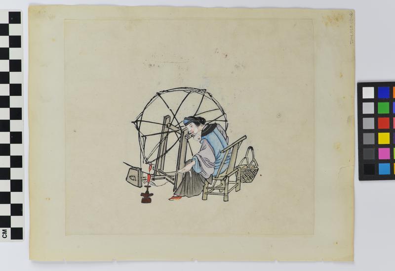 Untitled (Woman with spinning wheel) (Side A)
Untitled (Repairmen) (Side B)
