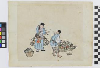 Untitled (Men with caged ducks and chickens) (Side A)
Soldiers (Side B)