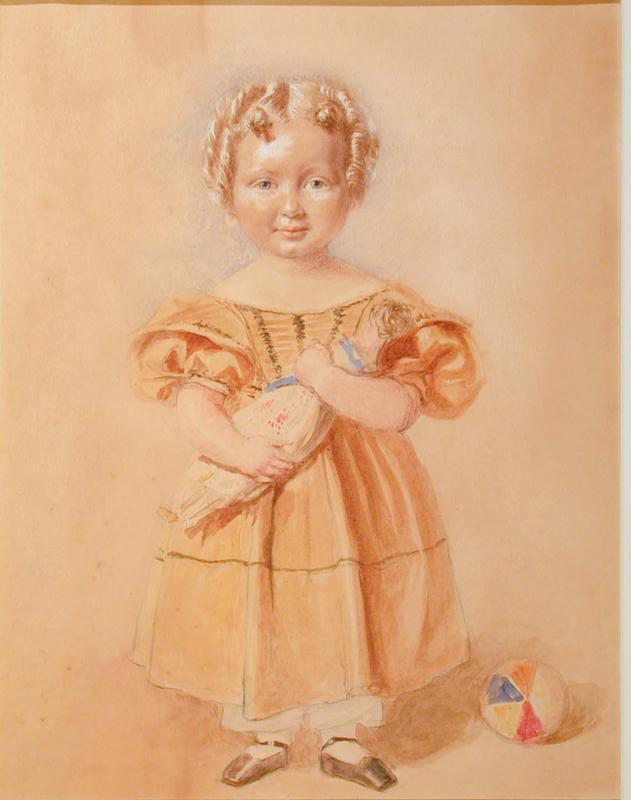 Sarah Hurrell Carlisle, aged 4 years