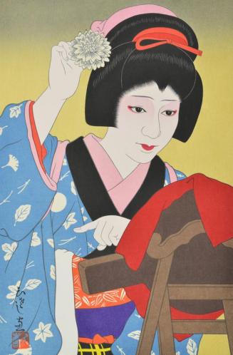 Sawamura Tojuro I as Omitsu