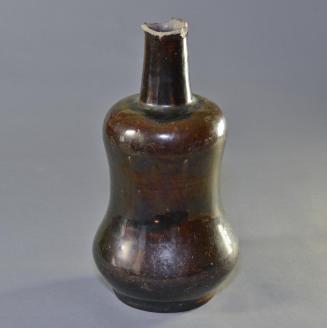 Okinawan ceramic bottle