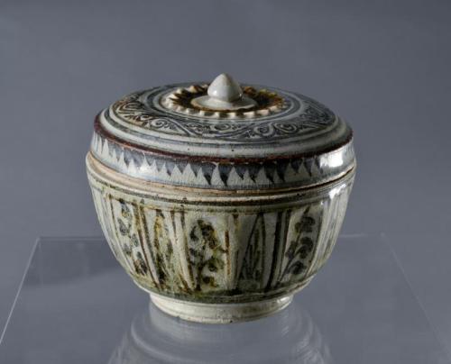 Svargaloka lidded jar