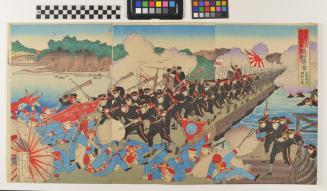 Pontoon Bridge Battle, Sino Japanese War