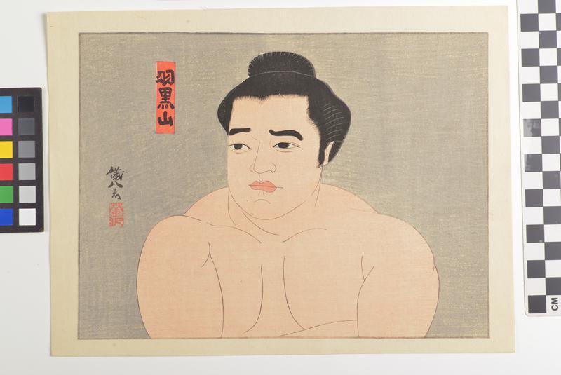 Solemn Sumo Wrestler