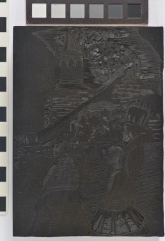 Woodblock for "St. Andrew's Church"