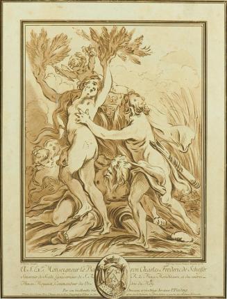 Daphne and Apollo (after F. Boucher)