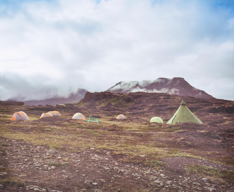 Tent Site, Arctic Station, Disko Island, Greenland