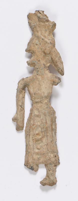 Lead votive figure from the shrine of Artemis Orthea