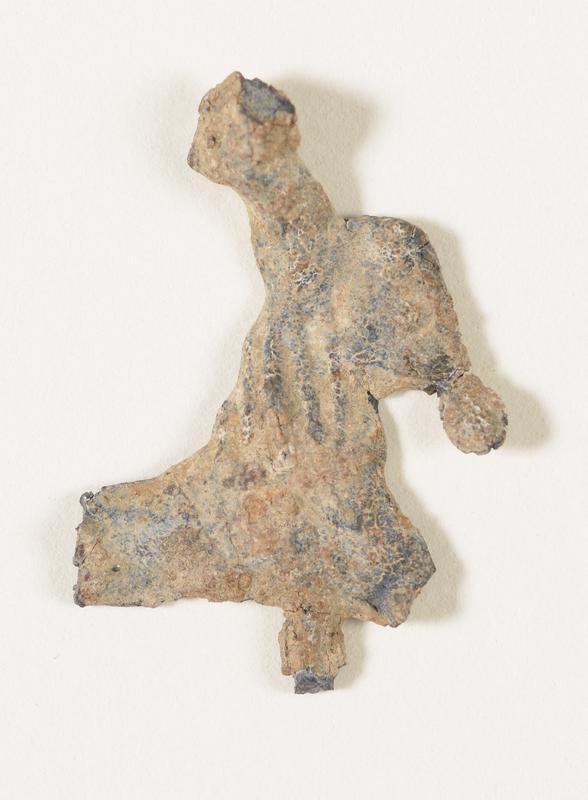 Lead votive figure from the shrine of Artemis Orthea