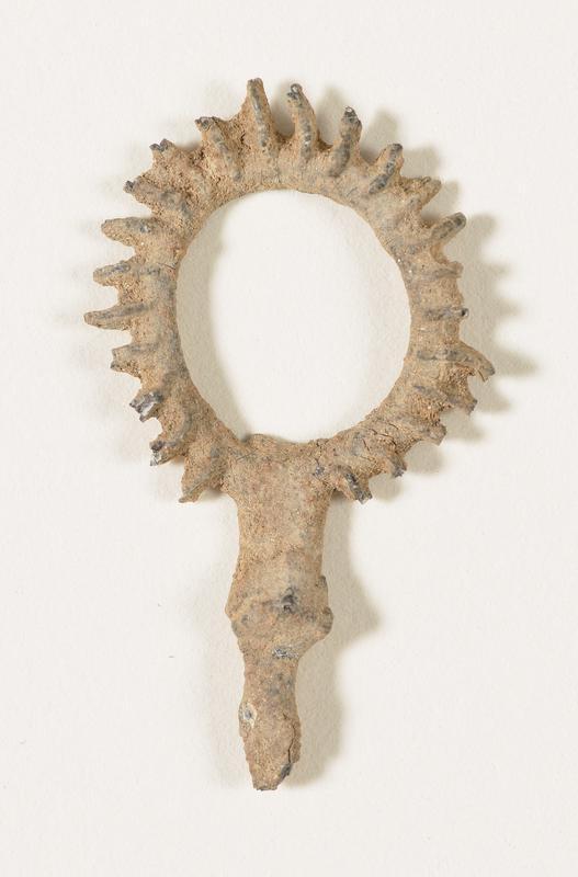 Lead votive figure from the shrine of Artemis Orthea