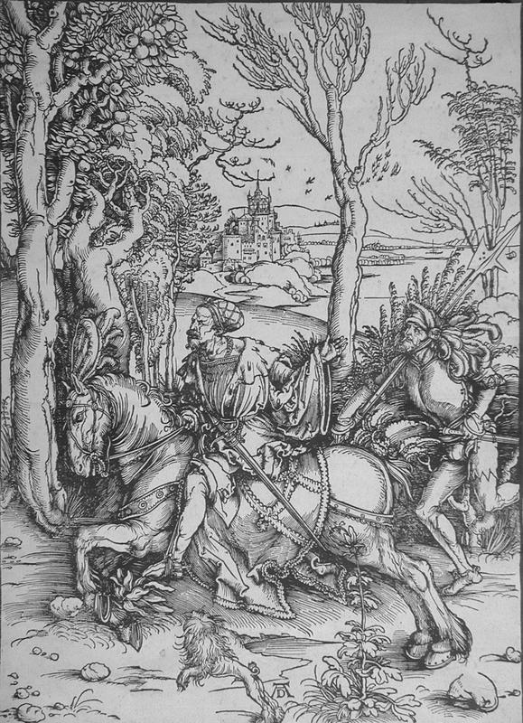 Knight on Horseback & Landsnecht