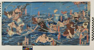 Battle Scene in the Water