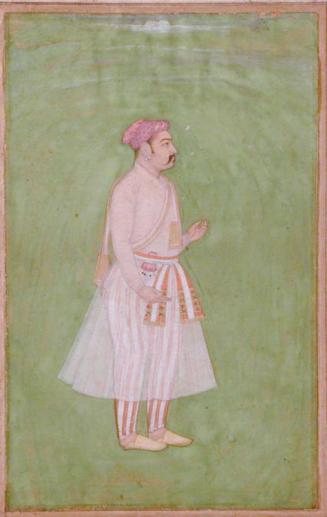 Portrait of Aurengzeb (son of Akbar and father of Shah Jahan)