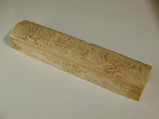 Lidded Ivory Pencil Box