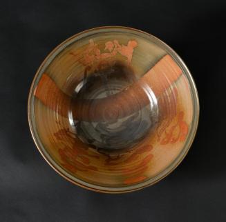 Large stoneware bowl