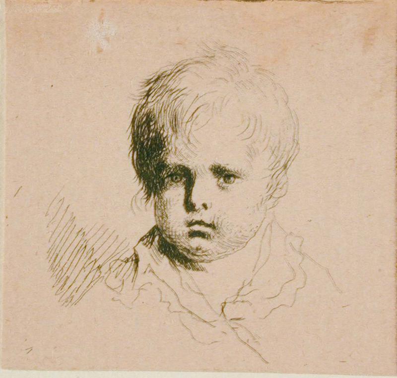 Untitled (Head of a Young Child)