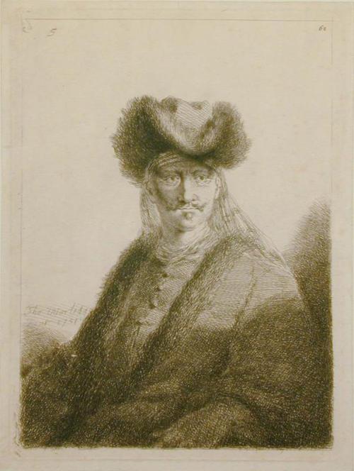 Self Portrait after Rembrandt