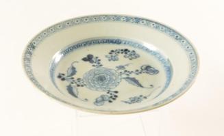 Peony Plate from the Tek Sing Wreck of 1822