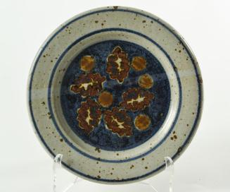 Stoneware Plate by Byron Johnstad