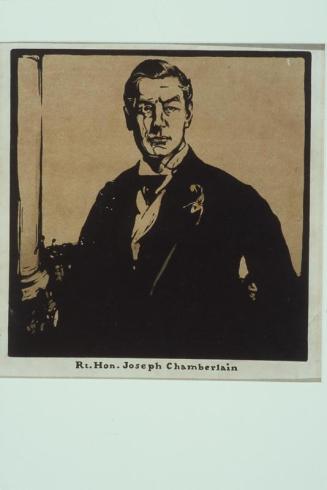 Portrait of Right Honourable Joseph Chamberlain