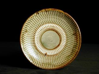 Small Dish with Incised Petal Pattern