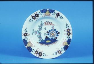 Plate with Oriental Garden Motif