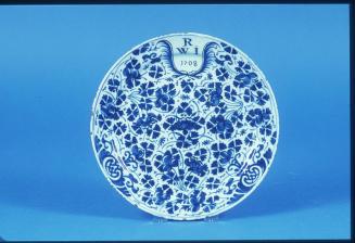 Plate with Oriental Style Decoration