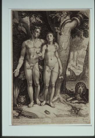 Adam & Eve (after Cornelis van Haarlem)