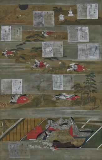 Detail of Jindo Fujoso-zu (A Pictorial Description of the Defilement of Human Existence)