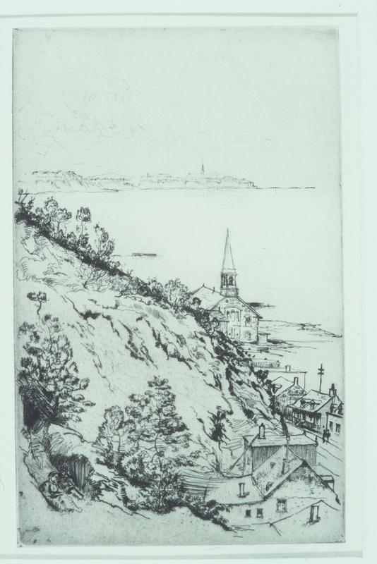 View of Lower Town, Quebec