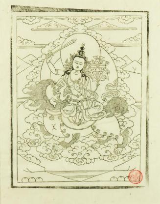 The Bodhisattva Manjusri