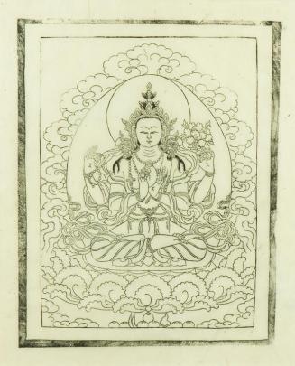 The Bodhisattva Avalokitesvara (Sanskrit)