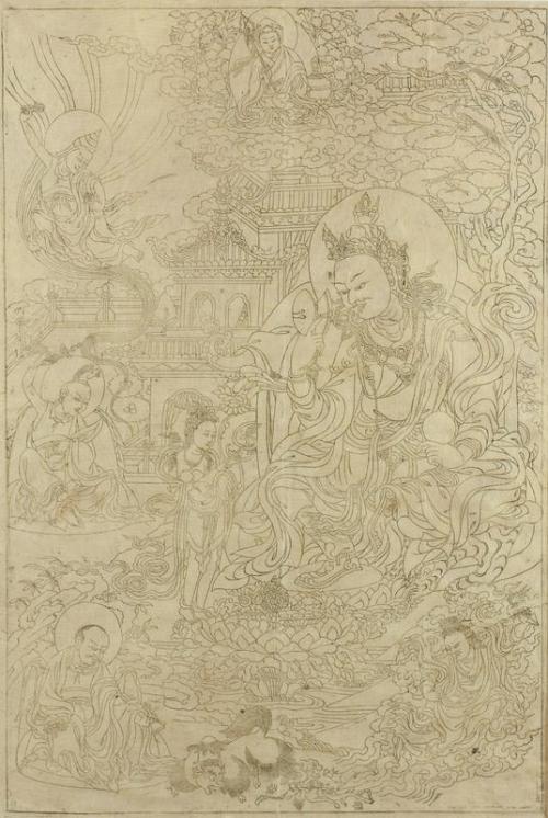 Padmasambhava in his guise as Guru Padma Gyalpo