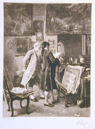 The Print Collector (after Meissonier)