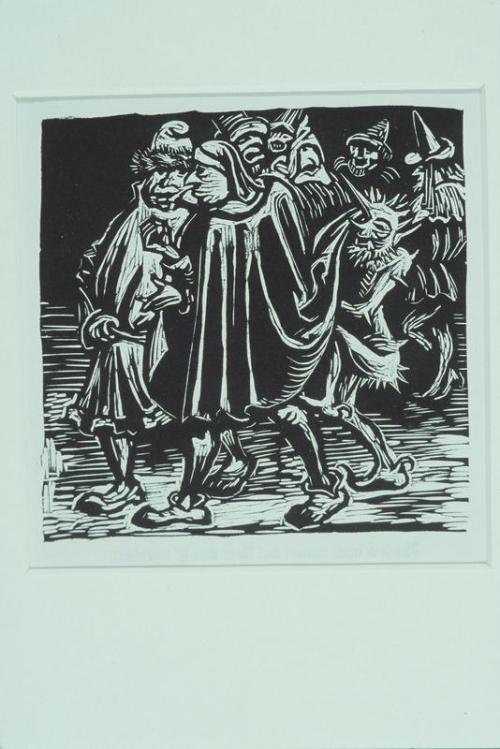 Illustration to Goethe's Walpurgisnacht