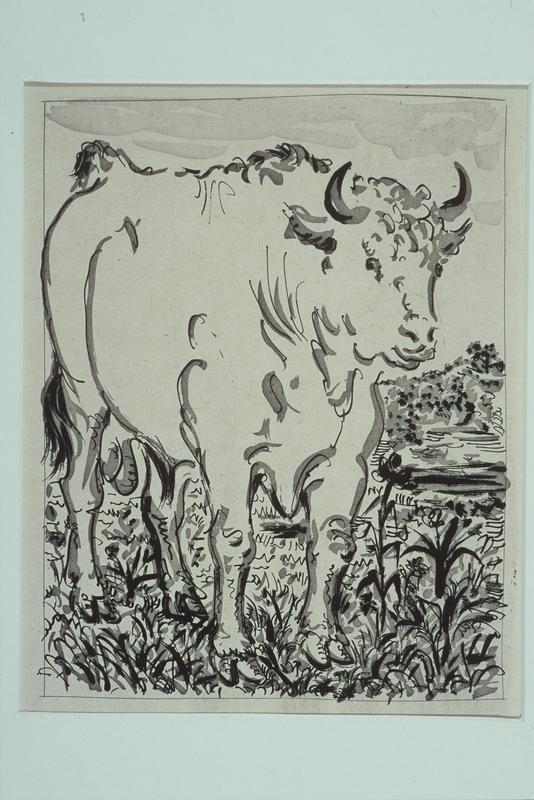 Le Taureau, Bloch 330 (Illustration to Buffon's Histoire Naturelle)